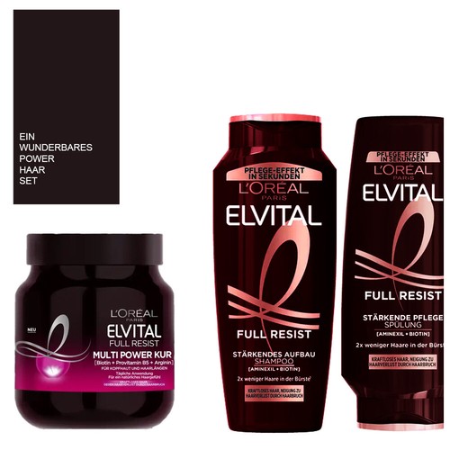 3tlg loreal elvital shampoo - ,